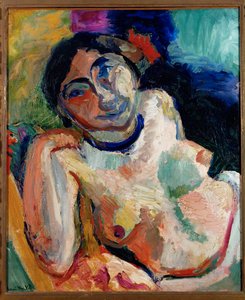 La Gitane (tuval üzerine yağlıboya) by Henri Matisse