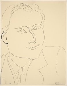 Louis Aragon by Henri Matisse