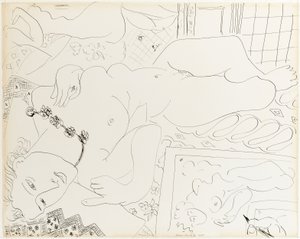 Stüdyoda Çıplak by Henri Matisse