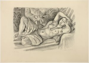 Manolya ile Odalisque by Henri Matisse