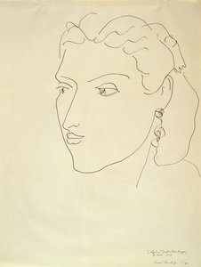 Bir Kadın Portresi by Henri Matisse