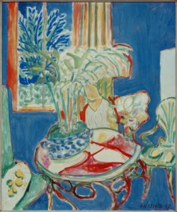 Mavi Küçük İç Mekan by Henri Matisse