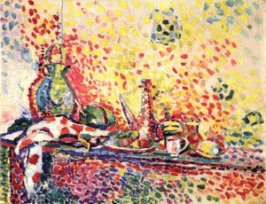 Bir Purro ile Natürmort II by Henri Matisse