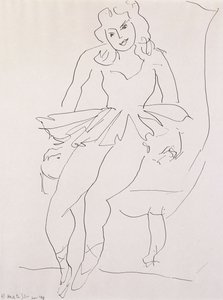 Dansçı by Henri Matisse
