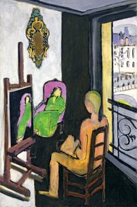 Ressam ve modeli by Henri Matisse