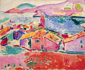 Collioure Manzarası, c.1905 (tuval üzerine yağlıboya) by Henri Matisse