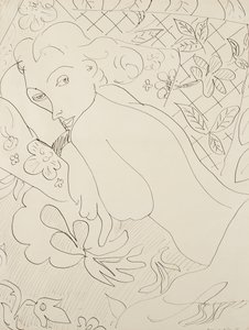 Yalan Söyleyen Kadın by Henri Matisse