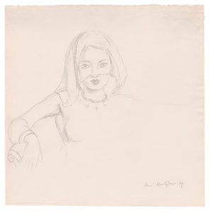 Peçeli Genç Kadın by Henri Matisse