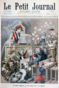 Temsilciler Meclisi Karikatürü, Paris, 1898