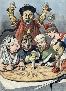 Çin emperyalizmi karikatür