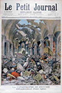 Bir kilisenin çöküşü, Brousse, Fransa, 1897 by Henri Meyer