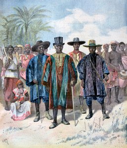 Dahomeanlar, 1893 by Henri Meyer