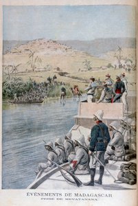 Madagaskar'daki Olaylar: Mevatanana'nın Yakalanması, 1895 by Henri Meyer