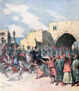 Fransız konsolosu Noel şenlikleri sırasında Beytüllahim