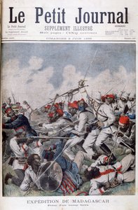 Hova kampının ele geçirilmesi, Madagaskar, 1895 by Henri Meyer