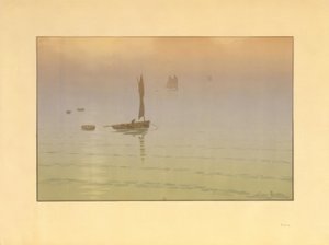 denizde sis by Henri Rivière