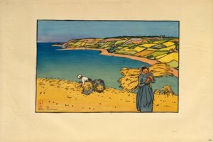 Launay Körfezi (Loguivy) by Henri Rivière