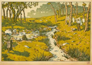 akış by Henri Rivière
