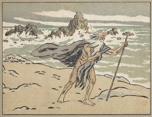 Gezici Yahudi: Kapak by Henri Rivière