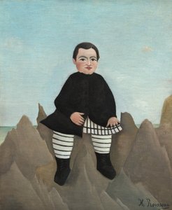 Kayalardaki Çocuk, 18951897. by Henri Rousseau