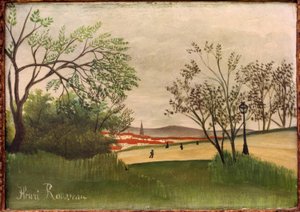 çan kulesi manzara by Henri Rousseau