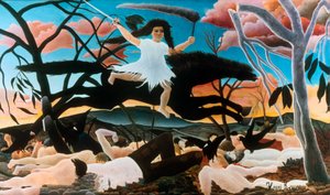 Savaş veya Uyuşmazlığın Yolculuğu, 1894 by Henri Rousseau