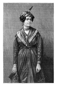Martinik Creole kadın, c1890
