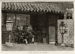Kral Dong Khanh (1864-1889) Annam İmparatoru, imparatorluk şehri Hue