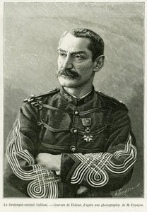 Yarbay Joseph Gallieni (1849-1916). Fransız Sudanı