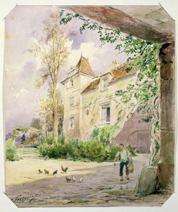 The House of Armande Bejart (1642-1700) in Meudon, c.1906 