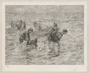deniz kenarındaki çocuklar by Henri Wouters