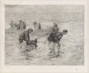 deniz kenarındaki çocuklar by Henri Wouters