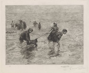 deniz kenarındaki çocuklar by Henri Wouters