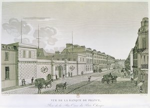 Eugene Dubois tarafından kazınmış Rue Croix-Petits-Champs