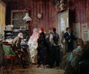 Doğum, 19. Bölge Belediye Binası, c.1881 by Henri Gervex