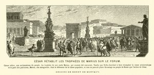 Julius Caesar, amcası Gaius Marius