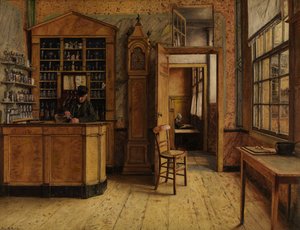 Anvers'teki The Old Inn 'Het Loodshuis' (tuval üzerine yağlı boya)