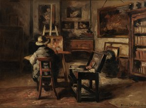 Ressamın Babası I. Ferdinand De Braekeleer'in Atölyesi