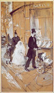 İlk Komünyon Günü by Henri de Toulouse Lautrec