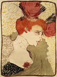 Bayan Marcelle Borç Veren by Henri de Toulouse Lautrec