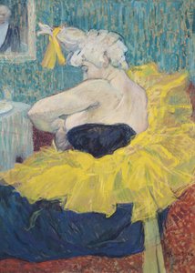 Tutu içinde Palyaço Cha-U-Kao by Henri de Toulouse Lautrec