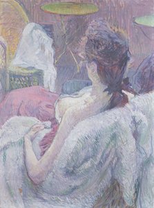 Modelin Dinlenmesi by Henri de Toulouse Lautrec