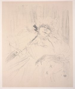 Yvette Guilbert by Henri de Toulouse Lautrec