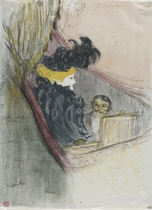 Bir Prens İdil, Clara Ward, 1897 by Henri de Toulouse Lautrec