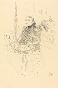 Güzel Menekşelerimi Satın Al, 1895. by Henri de Toulouse Lautrec