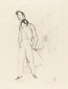 Adolphe veya Üzgün ​​Genç Adam by Henri de Toulouse Lautrec