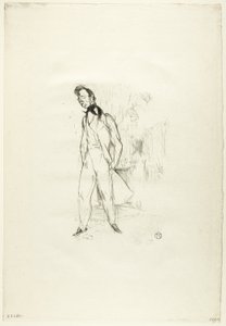 Adolphe veya Genç Üzgün ​​Adam by Henri de Toulouse Lautrec