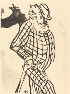 amerikalı şarkıcı by Henri de Toulouse Lautrec