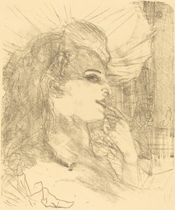 Anna Tutuldu, 1896. by Henri de Toulouse Lautrec
