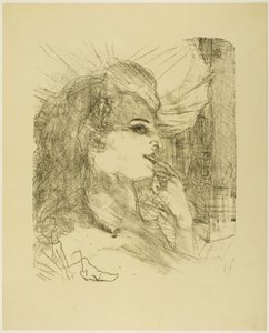 Anna Held, Treize Litografilerinden by Henri de Toulouse Lautrec